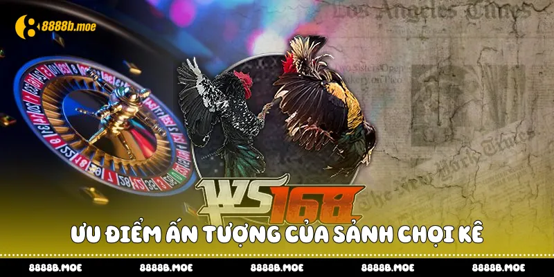 Ưu điểm ấn tượng của sảnh chọi kê